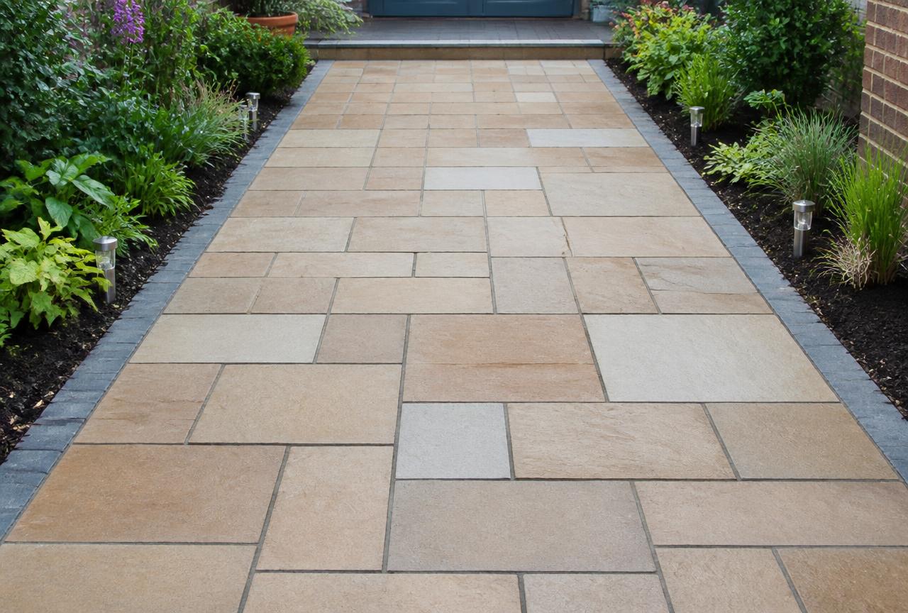 Paving after cleaning