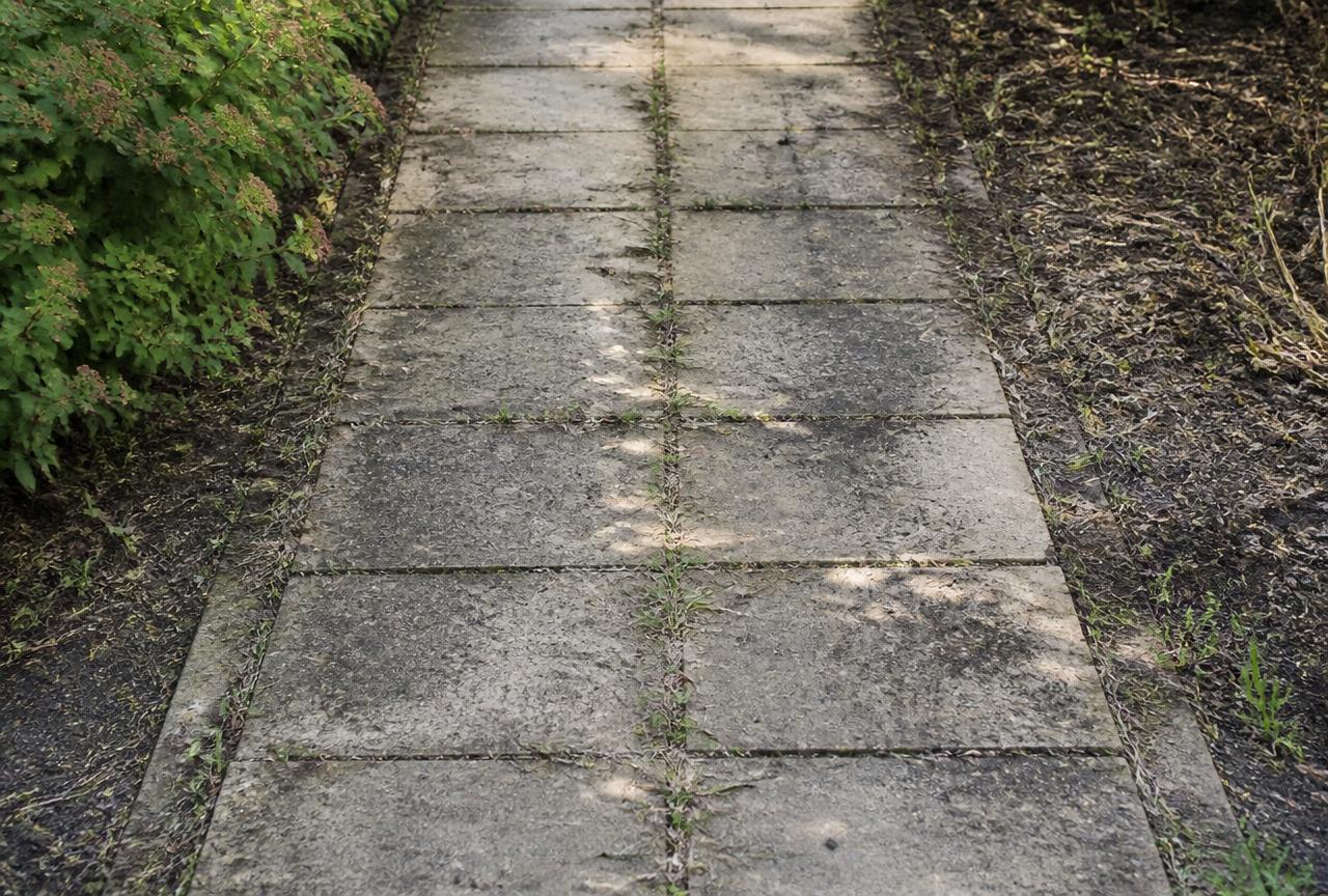 Paving before cleaning